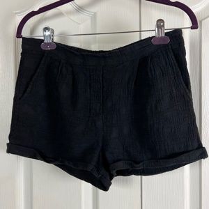 Monk & Lou Black Shorts Size 6